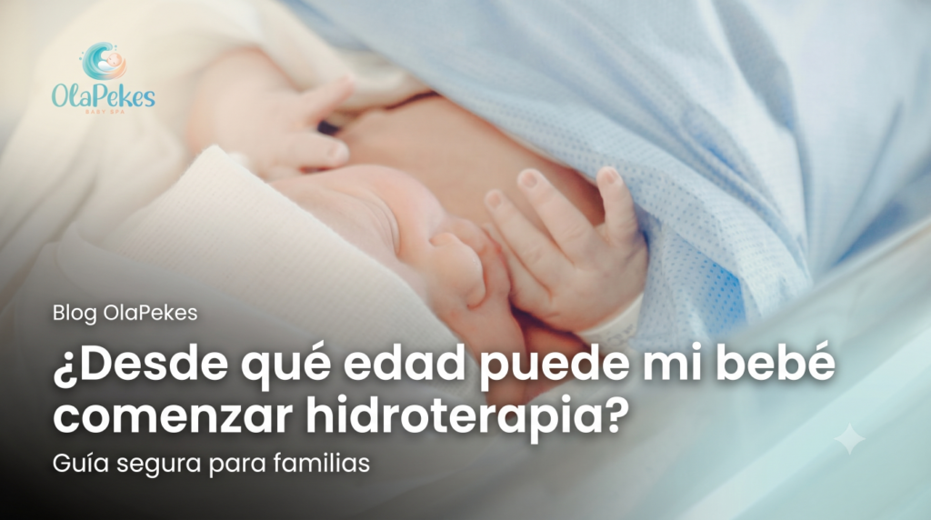 ¿Cuándo puede mi bebé empezar hidroterapia? Esto dice la ciencia